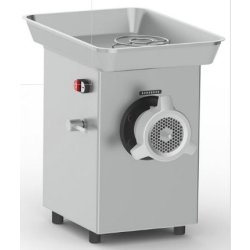 Hachoir à viande professionnel P-22 - acier inoxydable - moteur monophasé ou triphasé - système ENTERPRISE