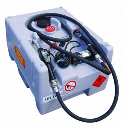Station de ravitaillement Easy Mobil 125 litres - Pompe Cematic 12/40 12 V - Sans capot - CEMO - 8916F