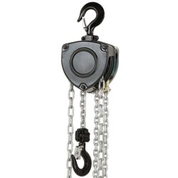 Palan manuel PAL_M - chaîne galvanisée ou inox - capacité de 250 kg à 5t - normes CE