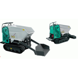 Dumper à chenilles 300 L - Benne basculante hydraulique - Charge utile 700 kg