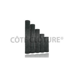 Clôture grillagée soudée PRO - Gris anthracite - Hauteurs jusqu'à 2m00 - Rouleau de 25m