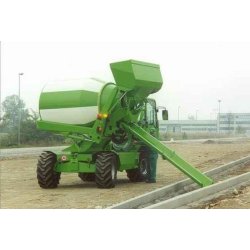 Bétonnière électrique DBM2500EV - 2500L - Autochargeable Merlo pour mortiers et bétons