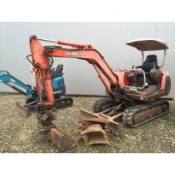 Mini-pelles kubota kx71-2