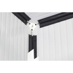 Angles PVC/acier pour bardage - dimensions variées - longueurs jusqu'à 3m