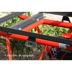 Brouette électrique ZOETTE-pro-porte ruches - sans, sans