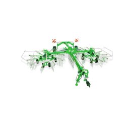 Z2-780 - Giro-andaineurs traînés à 2 rotors Samasz - Largeur de travail 7,20 à 7,60 m