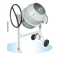 Bétonnière BI190F - moteur monophasé 850W - malaxage 150L - couronne et pignon en fonte