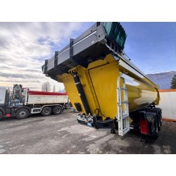Meiller KISA 3 Semi-remorque benne acier 8/6