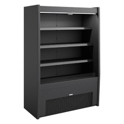 Vitrine murale noire L.1280 Froid ventilé SOFRACOLD Sofraca