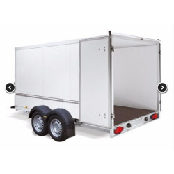 Humbaur fourgon sandwich 2 essieux - roues externes 251x130x180 cm - PTAC 1600/2000/2500 kg