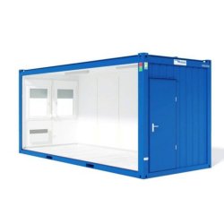 Module Iso Classic - Bungalow de chantier modulaire en acier galvanisé avec panneaux isolants - Plus de 13 m²