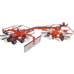 Andaineur double rotors GA 7932 - KUHN - largeur de travail variable et carter MASTERDRIVE GIII