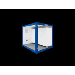 Conteneur sanitaire WC 10' - Hygiéniques, propres et fiables - Différentes tailles et équipements - Containex