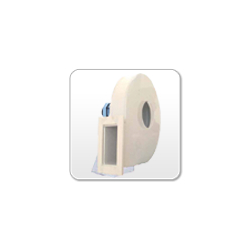 Ventilateur plastique - Série PMS - matériaux résistants PE, PP, PPs, acier inox et ébonite