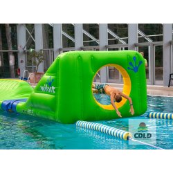 Nouveauté - Module TargetJump Wibit pour aquaparc gonflable - obstacle modulaire anti-dérapant