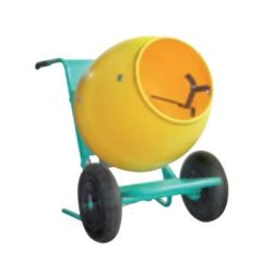 Bétonnière compacte et légère - Rollbeta HDPE pour petits chantiers, capacité de malaxage : 100 L