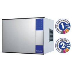 Machine à glaçons pleins Icematic série N - 320 kg/jour - Sans bac de stockage
