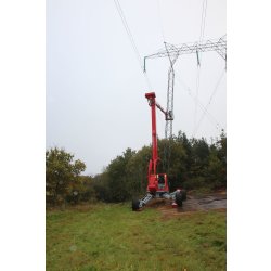Nacelle araignée PUMA 42GTX - Hauteur 42m - 300kg/400kg - Automotrice et tout-terrain