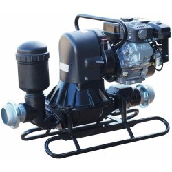 Groupe motopompe essence MECA 25 EX à membrane 330 l/min pour eaux très chargées - IMER - 200004072