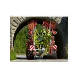 Liner 2900 - Andaineur double rotor dépose centrale - Claas - Largeur de travail 8,00-9,00 m