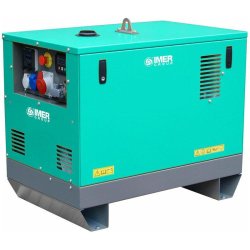 Groupe électrogène triphasé insonorisé diesel SILENTSTAR 6500D T YN - 6,5 kVA - IMER - 2V0001003
