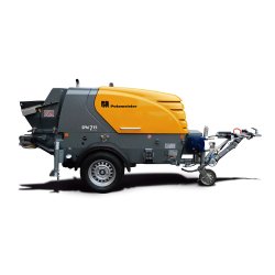 Pompe à Béton pour  tous les chantiers de construction - Putzmeister SPM 715 Synchro