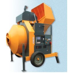 Bétonnière à chargeur RB 800 H - Cuve 800L et réservoir d'eau 120L - Version avec ou sans pelle tractée