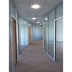Cloison amovible de bureaux - idéale pour espaces professionnels