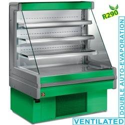 Vitrine mural mandy plus libre service réfrigéré vert ""v... - MN15B-C1/R2