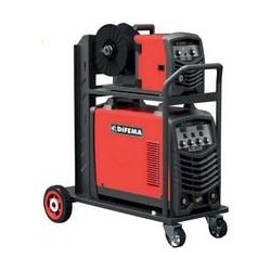 Poste à souder professionnel MIG 350 DV - Triphasé 400 V - 4 galets - Protection IP 21S