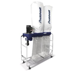 Aspirateur à copeaux mobile et flexible - buse 180° Inclinable 2800 m³/h 400 V Holzkraft ASA2803
