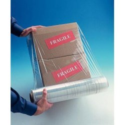 Carton de 6 rouleaux de film étirable transparent - 0,45x300 m - 23 microns