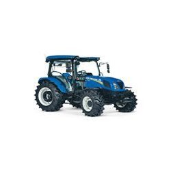 T4.55S - Tracteur agricole New Holland - 55 ch - Transmission mécanique 8x8 ou 12x12 - Cabine panoramique ou arceau ROPS