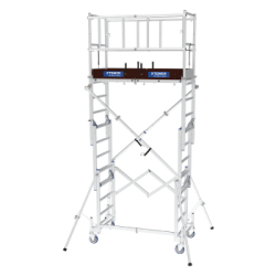 Échafaudage télescopique X'Tower  -  TUBESCA COMABI  -  Réf. AG01610