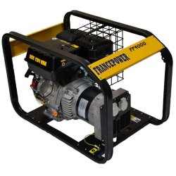 Groupe électrogène de chantier 3,5 kVA FP 4000 LC sans AVR - Moteur Loncin - Essence - FRANCEPOWER - 00265