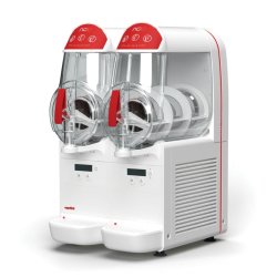 Machine à granita professionnelle - compacte et facile à utiliser - capacité 2 x 10 litres - Ugolini NG EASY électronique 10-2