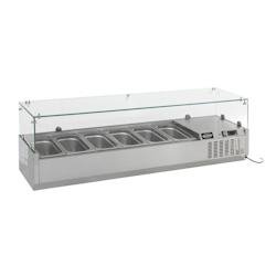 Saladette réfrigérée 1/4 GN x 8 - 7450.0011 Combisteel - inox 7450.0011