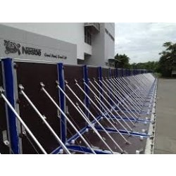 Dispositif anti-inondation démontable mobile et auto-stable - FLO-WALL - 7 hauteurs possibles jusqu'à 2,7m - Certifié FM Global