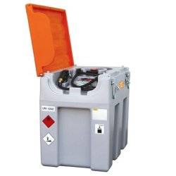Station Easy Mobil 600 litres ADR - Pompe Cematic 3000 12 V - Avec capot - CEMO - 10087F