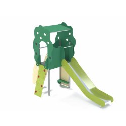 Toboggan - Grand Pommier LD1CT128010 - Capacité 12 enfants - Hauteur 130 cm