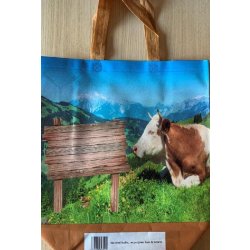 100 Sacs pour sortie de caisses réutilisables en PP non tissé, personnalisables - SSCPPNTBC-EV01/VCH
