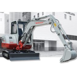 Mini-pelle  à déport conventionnel - Takeuchi TB240-DPF