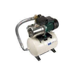 Aquajet 82/20 M - Surpresseur d'eau inox DAB avec réservoir GWS 20L - Débit 3,6 m3/h - Aspiration jusqu'à 8m