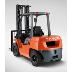 Chariots frontaux thermiques Toyota 7FG/FD - Capacité de 3,5 à 5,0 tonnes - Sécurité SAS et moteurs diesel/gaz