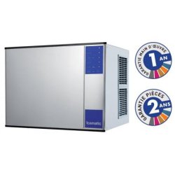 Machine à glaçons pleins Icematic série N - 430 kg/jour - sans bac de stockage