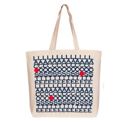 Sac écologique réutilisable en coton naturel - doux et durable - 34x41x7cm - Réf FRALCTO4S