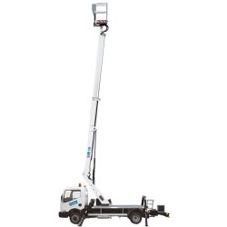 B-lift 150 Pro - Camion nacelle CTE - Hauteur 14,6m avec bras télescopique et commandes hydrauliques