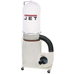 Aspirateur à copeaux de bois Vortex 1620m³/h 1,9 kW 400V 30 µm Jet DC-1100A-T