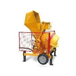 Bétonnière à chargement électrique, cuve basculante pour tous types de mélanges - AMIS électrique - EDIL LAME