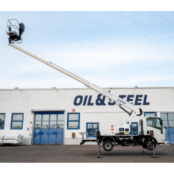 Nacelle sur Camion SCORPION 16 / 16 PRO idéale pour vos travaux en hauteur avec une hauteur de 16 m en Alpes -  disponible en achat neuf et en location de courte à longue durée